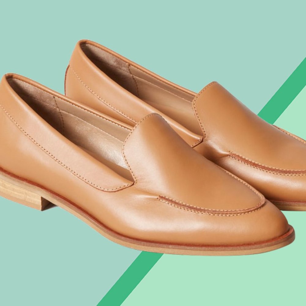 Everlane The Modern Loafer Size 8 Tan Leather